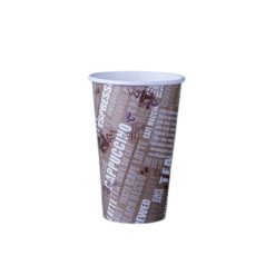 16 Oz Single Wall Paper Cup - 1000 pcs