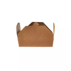 36 Oz Kraft Pe Take Away Box - 120 pcs