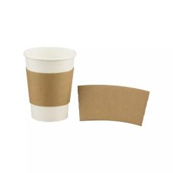8 Oz Paper Hot Cup Sleeve - 1000 pcs