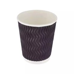 8 Oz Zig-Zag Ripple Paper Cup - 500 pcs