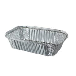 Aluminum Container with Lid, 3650 milliliters - 5 pcs x 12 packets