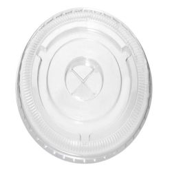 Flat Lid For Pet Juice Cup 12,14,16 Oz with Hole 91 Diameter - 1000 pcs