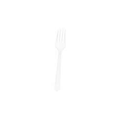 Medium Duty Plastic Pp Fork, White - 1000 pcs