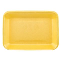 Rectangular Foam Tray Set  (13my) Yellow, 216 x 152 x 20millimeter - 500 pcs