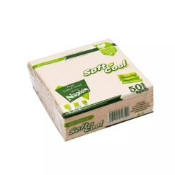 Soft N Cool Paper Folded Brown Napkin, 33 x 33 cm - 2000 pcs