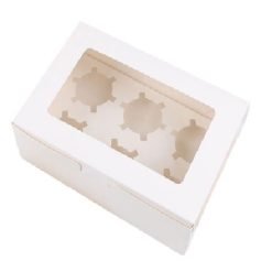 6 Cupcake Box - Pack of 5