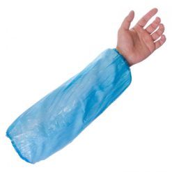 Blue LDPE Hand Sleeves - 20 x 100