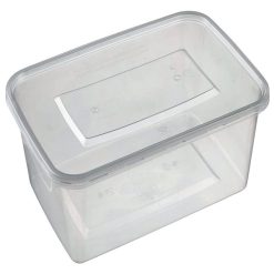 HD Microwave Clear Rectangular Container, 1500ml -  1 x 150