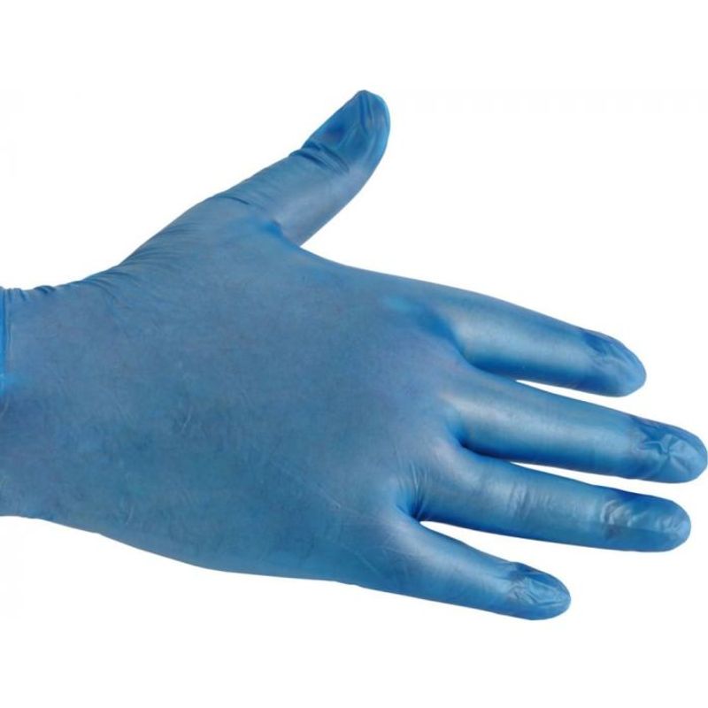 Large Blue TPE Gloves 10 x 100 packsouq