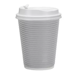 Paper Cold Cup Plastic  Lid 12 OZ - 20 x 50pcs