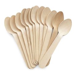 Wooden Spoon 160mm - 40 x 50 pcs