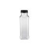 plastic-square-bottle-330-ml-with-black-cap-pack-of-100-pieces