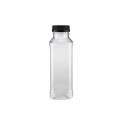 plastic-square-bottle-330-ml-with-black-cap-pack-of-100-pieces