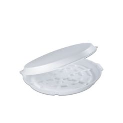 Foam Pizza Box Diameter 225 mm - White 100 Pieces