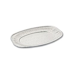 Aluminium Oval Platter, 350 x 243 x 20mm - carton of 100 pcs