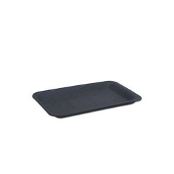 Absorbent Foam Tray 222x133x25 mm - Black 500 Pieces