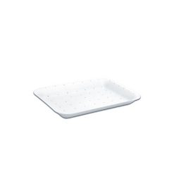 Absorbent Foam Tray 216x152x20 mm - White 500 Pieces