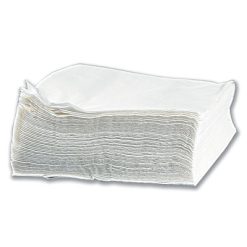 1-Ply Tissue paper Napkin 28x30 cm - White 100 Pieces Per Packet