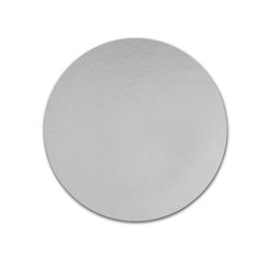 Cardboard Cake Base Round Diameter 10 inch - Silver  100 Pieces