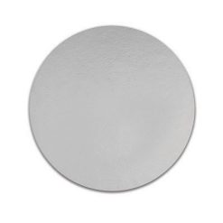 Cardboard Cake Base Round Diameter 11 inch - Silver 100 Pieces