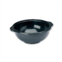 Blacnbol PP Microwave Container Soup Bowl 16 oz - Black 450 Pieces