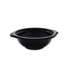 Blacnbol PP Microwave Container Soup Bowl 24 oz - Black 250 Pieces