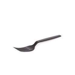 Disposable Heavy Duty Plastic Fork 7 inch - Black [Pack of 50pcsx20pkts]
