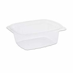 Tutipac Plastic Microwave PP Hot Multipurpose food take away Containers 32 oz - Clear 300 Pieces Per Packet