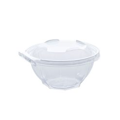 Classipac Tear and Pull PET Salad Container Round 32 oz - Clear 240 Pieces