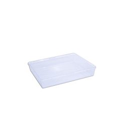 Cristalpac PS Plastic Cookie Chocolate Box Rectangular - Clear [Pack of 170pcs]