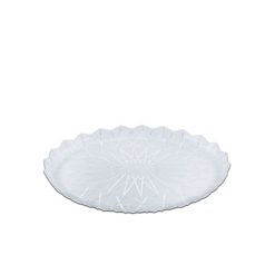 Cristalpac Plastic Crystal Platter PS Diameter 27x2 cm 106 Pieces Per Packet