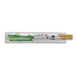 Bamboo Chopsticks 21 cm Individual Wrap [Pack of 100Pairsx20pkts]