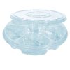 al-bayader-combopac-6-compartments-food-container-round-clear-with-lid-50-pieces-per-packet