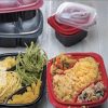 al-bayader-tutipac-plastic-microwave-pp-hot-multipurpose-food-take-away-containers-32-oz-clear-300-pieces-per-packet-with-pp-dome-lid
