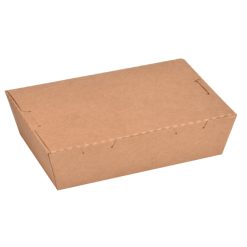 Solpak - Brown Kraft Paper Lunch Box - 1600ml - 200 Pcs