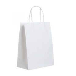 Solpak - Paper Bag White with Twisted Handle - 250pcs