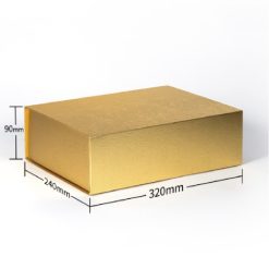gold-color-flat-cardboard-boxes-magnet-boxes-for-gifts-packing-easy-to-fold-style-2