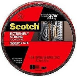 3M Scotch-Mount Extreme Double-Sided Mounting Tape Mega Roll 414H-LONG-DC, 1 In X 400 In