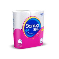 Sanita Club - Toilet Paper Embossed 4 Rolls