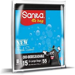 Sanita - Tie Bag 55 Gallons - 15 Bags